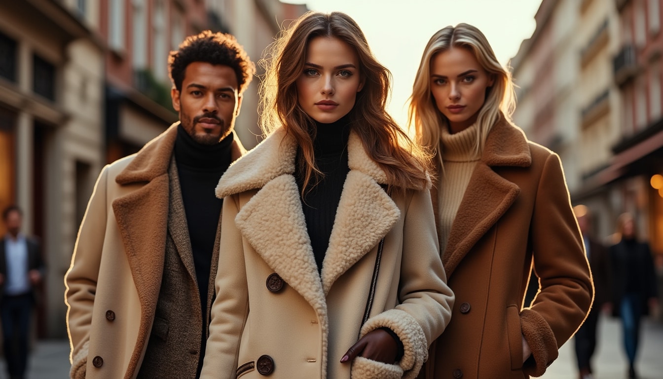 Manteau en agneau de Toscane : à qui il va