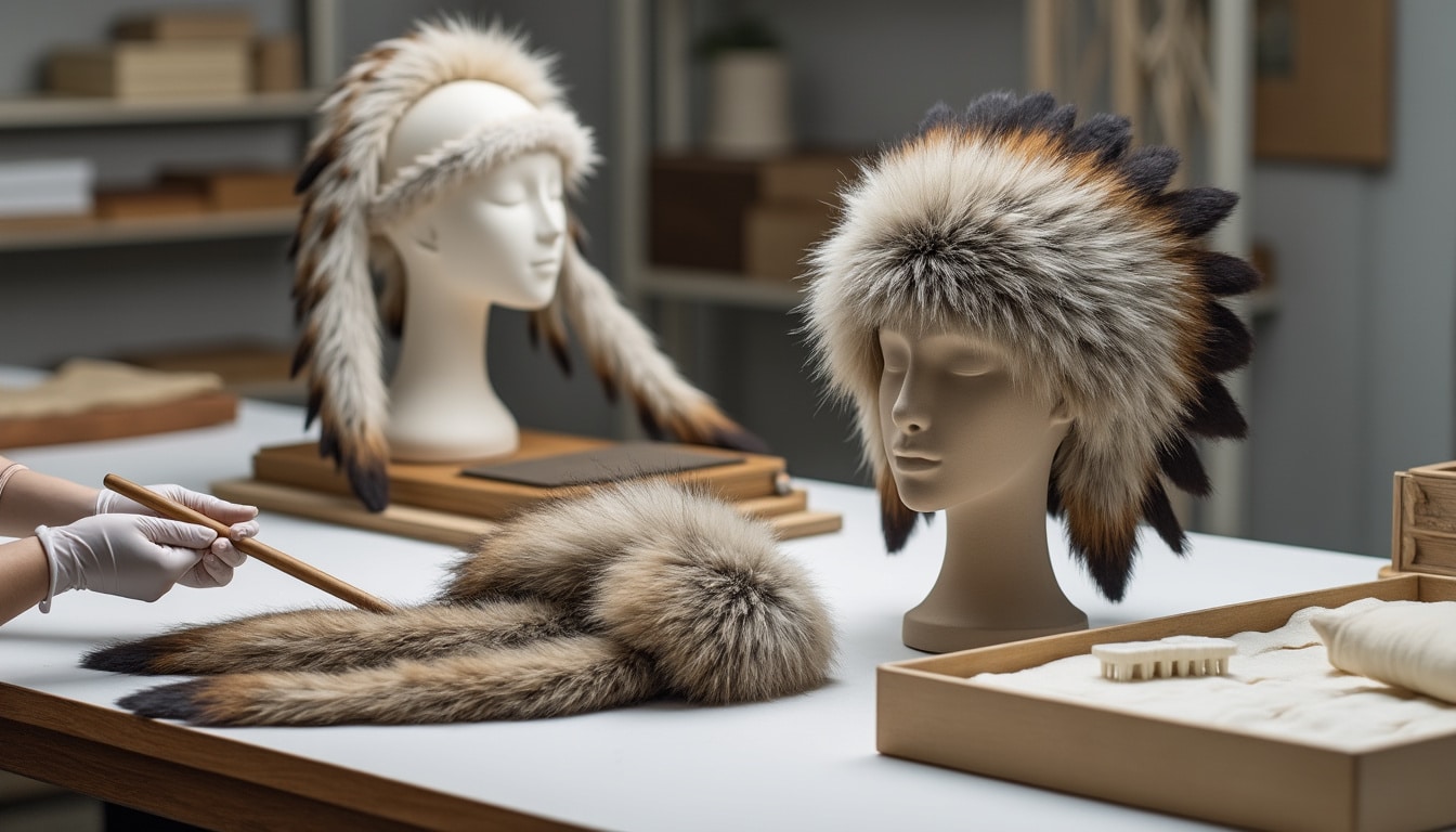 Coiffes en fourrure : entretien et conservation
