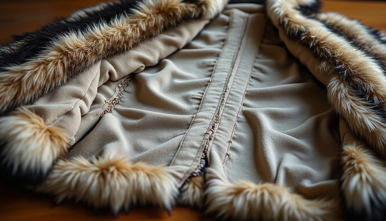 Doublure abîmée d&rsquo;un manteau de fourrure : la remplacer ou pas